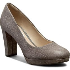 Creepersy damskie: Półbuty CLARKS - Kendra Sienna 261258714 Grey
