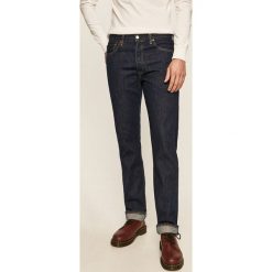 Levi's - Jeansy 501 Original Fit. Niebieskie jeansy męskie Levi's®, s, bez wzorów, klasyczne. Za 359,90 zł.