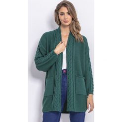 Kardigan F758. Swetry damskie Fobya, uniwersalny, bez wzorów. Za 133,00 zł.