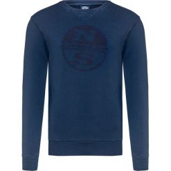 Bluza NORTH SAILS. Brązowe bluzy męskie North Sails, bez wzorów, z bawełny, bez kołnierzyka, bez rękawów, bez kaptura. W wyprzedaży za 322,00 zł.
