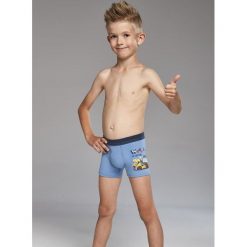 Bokserki chłopięce 701/61 niebieskie r. 104. Niebieskie bielizna chłopięca marki Cornette. Za 29,84 zł.