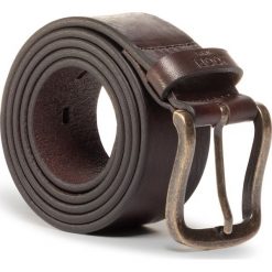 Pasek Męski JOOP! JEANS - 7633 D' Brown/Messing 205. Pomarańczowe paski męskie JOOP! Jeans, w paski, z jeansu. W wyprzedaży za 319,00 zł.