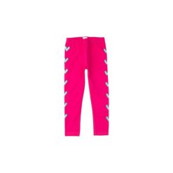 Getry dziewczęce we wzory. Różowe legginsy dziewczęce marki TXM. Za 12,99 zł.