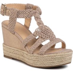 Espadryle BULLBOXER - 175018F2T Platinum. Brązowe espadryle damskie Bullboxer, bez wzorów, ze skóry ekologicznej, bez obcasa, na obcasie. W wyprzedaży za 189,00 zł.
