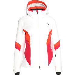 Bomberki damskie: Kjus WOMEN LAINA JACKET Kurtka narciarska white/persian red