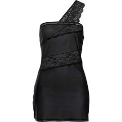 Sukienka dresowa z kapturem bonprix ciemnooliwkowy. Zielone sukienki damskie bonprix, bez wzorów, z dresówki, z kapturem, bez rękawów. Za 69,99 zł.
