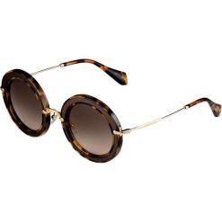 Okulary przeciwsłoneczne damskie: Miu Miu Okulary przeciwsłoneczne brown