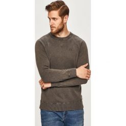 Pepe Jeans - Sweter. Niebieskie swetry męskie Pepe Jeans, s, bez wzorów, z bawełny, z okrągłym kołnierzem, bez kaptura. W wyprzedaży za 219,90 zł.