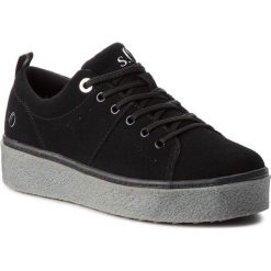 Sneakersy S.OLIVER - 5-23629-20 Black 001. Czarne półbuty damskie marki S.Oliver, ze skóry. W wyprzedaży za 169,00 zł.