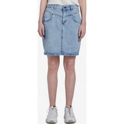 Tom Tailor Denim Spódnica Niebieski. Niebieskie spódniczki damskie TOM TAILOR DENIM, l, bez wzorów, z bawełny, vintage. Za 187,95 zł.