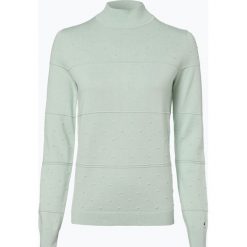 Tommy Hilfiger - Sweter damski, zielony. Zielone swetry klasyczne damskie TOMMY HILFIGER, l, z bawełny. Za 449,95 zł.