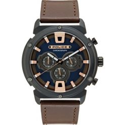 Zegarki męskie: Police ARMOR II Zegarek chronograficzny darkbrown