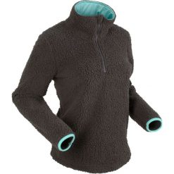 Bluzy damskie: Bluza z polaru „baranka”, długi rękaw bonprix szary