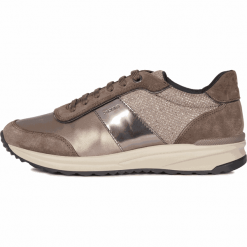 Geox tenisówki damskie Airell D942SA 022DV 37 brązowy. Pomarańczowe buty sportowe damskie Geox, bez wzorów, z zamszu, eleganckie, tenisowe. Za 429,00 zł.