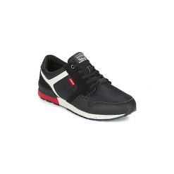 Buty Levis NY RUNNER II. Czarne trampki męskie marki Levi's®, bez wzorów, bez zapięcia. Za 263,20 zł.