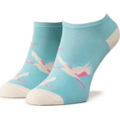 Skarpety Niskie Damskie FREAKERS - FFSZUR-BLW Niebieski. Niebieskie skarpetki damskie Freakers, bez wzorów, z elastanu. Za 14,99 zł.