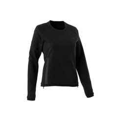 Bluza Gym & Pilates 500 damska. Czarne bluzy damskie marki Adidas, xs, bez wzorów, z bawełny, bez rękawów, bez kaptura. Za 219,99 zł.