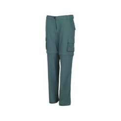 Spodnie dresowe damskie: BERG OUTDOOR Spodnie Trekkingowe Damskie Adventure Zip-Off Pants szare r. L