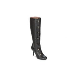 Buty zimowe damskie: Kozaki Moschino Cheap CHIC BUTTON