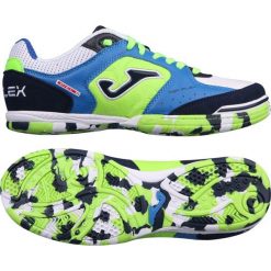 Buty halowe Joma Top Flex In M TOPW.805.IN. Niebieskie buty sportowe męskie Joma, z materiału, na sznurówki, do piłki nożnej. W wyprzedaży za 289,00 zł.