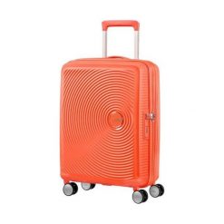 Walizka Spinner Soundbox brzoskwiniowa (32G-66-001). Pomarańczowe walizki marki Samsonite. Za 338,95 zł.