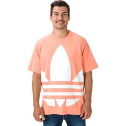 Adidas Originals Big Trefoil Boxy Koszulka Pomarańczowy. Pomarańczowe podkoszulki męskie adidas Originals, s, z nadrukiem, z bawełny, z krótkim rękawem. Za 154,95 zł.