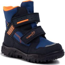 Śniegowce SUPERFIT - GORE-TEX 5-09044-82 S Blau/Orange. Niebieskie śniegowce chłopięce Superfit. W wyprzedaży za 249,00 zł.