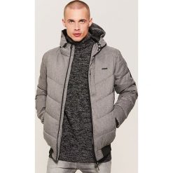 Pikowana kurtka - Szary. Szare kurtki damskie House, s, bez wzorów, bez kaptura. Za 159,99 zł.
