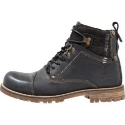 Buty zimowe męskie: Yellow Cab SOLDIER Botki sznurowane black