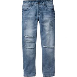 Jeansy męskie: Dżinsy Regular Fit Straight bonprix niebieski „bleached used”