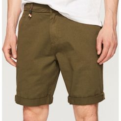 Spodenki i szorty męskie: Szorty z ozdobnymi detalami - Khaki