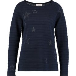 Swetry klasyczne damskie: Cartoon Sweter deep well
