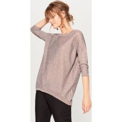 Sweter z metaliczną nitką - Beżowy. Brązowe bez kategorii Mohito, s. Za 99,99 zł.