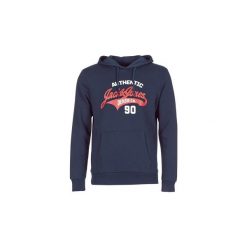 Bluzy Jack Jones JJELOGO. Niebieskie bluzy męskie Jack & Jones, s, bez wzorów, bez kołnierzyka, bez rękawów, bez kaptura. Za 90,30 zł.