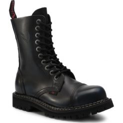 Glany NAGABA - 010H Granat. Czarne glany męskie Nagaba, bez zapięcia. W wyprzedaży za 259,00 zł.