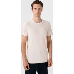Jack & Jones Frank Koszulka Beżowy. Brązowe podkoszulki męskie Jack & Jones, xxl, bez wzorów, z bawełny, z krótkim rękawem. Za 78,95 zł.