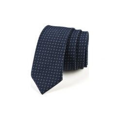 Krawat męski MURAS. Niebieskie krawaty męskie marki HisOutfit, z materiału. Za 129,00 zł.