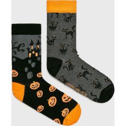 Medicine - Skarpetki Halloween (2-Pack). Skarpetki damskie MEDICINE, bez wzorów. Za 29,90 zł.