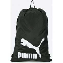 Puma - Plecak. Czarne plecaki damskie Puma, z materiału. W wyprzedaży za 59,90 zł.