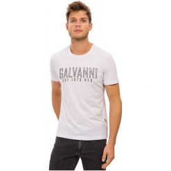 Galvanni T-Shirt Męski Nobuka Xl Biały. Białe koszulki męskie marki GALVANNI, xl, bez wzorów, bez kołnierzyka, z krótkim rękawem, krótkie. Za 109,00 zł.