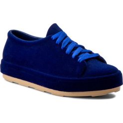 Półbuty MELISSA - Be Flocked Ad 32319 Flockeg Blue 51928. Niebieskie półbuty damskie Melissa, z tworzywa sztucznego, na płaskiej podeszwie. W wyprzedaży za 239,00 zł.