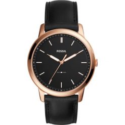 Zegarek Fossil The Minimalist. Różowe zegarki męskie złote. W wyprzedaży za 399,00 zł.