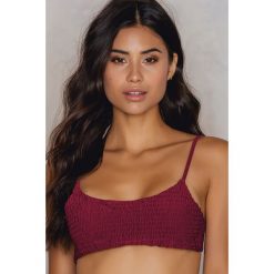 Bikini: Hot Anatomy Góra bikini Wrinkled – Red