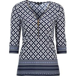 Happy Holly Bluzka Marion top ciemnoniebieski female niebieski 32/34. Niebieskie bluzki damskie Happy Holly, bez wzorów, z materiału, bez kołnierzyka. W wyprzedaży za 85,00 zł.