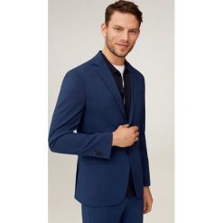 Mango Man - Marynarka Brasilia. Niebieskie garnitury męskie Mango Man, bez wzorów, z elastanu. Za 349,90 zł.