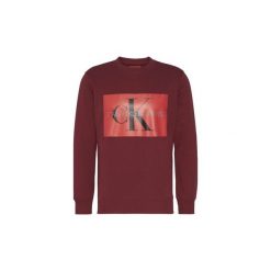 Bluzy Calvin Klein Jeans J30J307746 MONOGRAM BOX LOGO. Czerwone bluzy męskie Calvin Klein Jeans, s, bez wzorów, z jeansu, bez kołnierzyka, bez rękawów, bez kaptura. Za 301,98 zł.