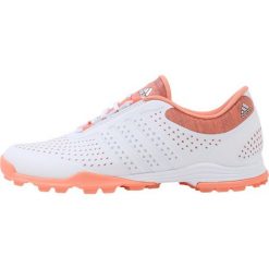 Buty do koszykówki damskie: adidas Golf ADIPURE SPORT Obuwie do golfa core white/aero blue/chalk coral