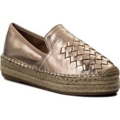 Espadryle GANT - Capri 16561388 Rose Gold G23. Różowe espadryle damskie marki GANT, ze skóry, na płaskiej podeszwie. W wyprzedaży za 259,00 zł.