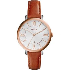 Fossil JACQUELINE Zegarek kastanienbraun. Różowe zegarki damskie marki Fossil, szklane. Za 469,00 zł.