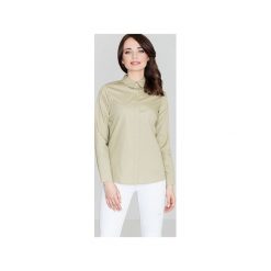 Koszula K384 Oliwka. Zielone koszule damskie Lenitif, s, eleganckie. Za 119,00 zł.